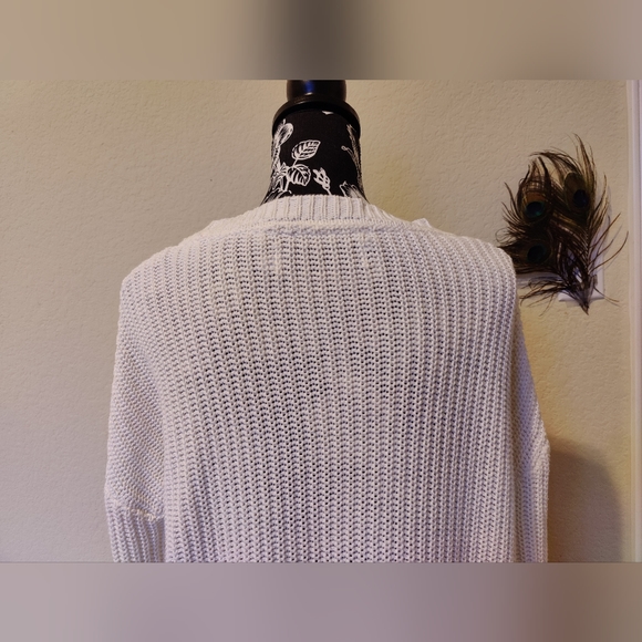 Gypsy Warrior women's off white / cream sweater π€π€ (Medium) π€π€ - Picture 4 of 16